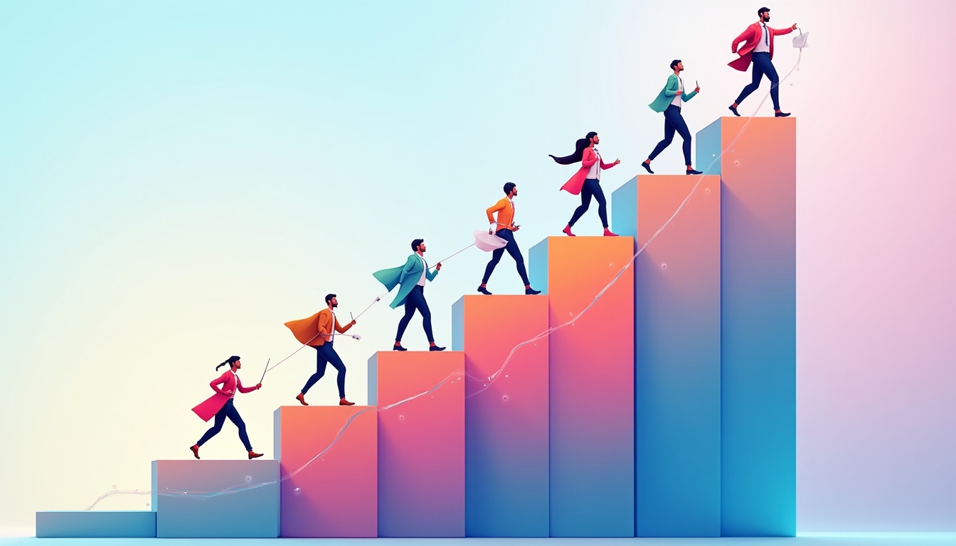 rampagem de vendedores: trilhas de 30/60/90 dias