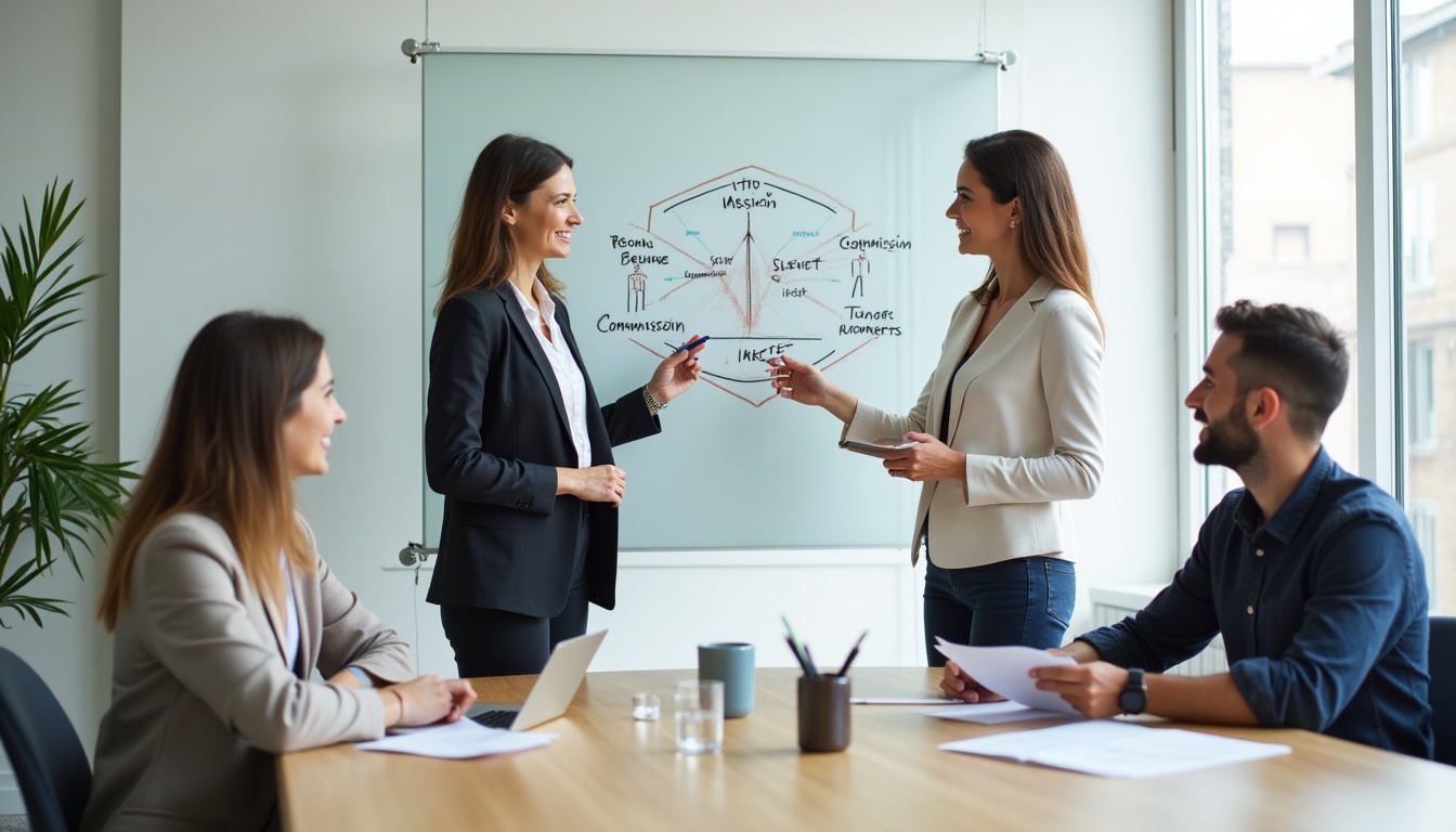 como estruturar a comissão de vendas para engajar o time